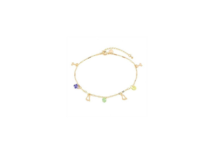 Gold Plated | Charm Anklets